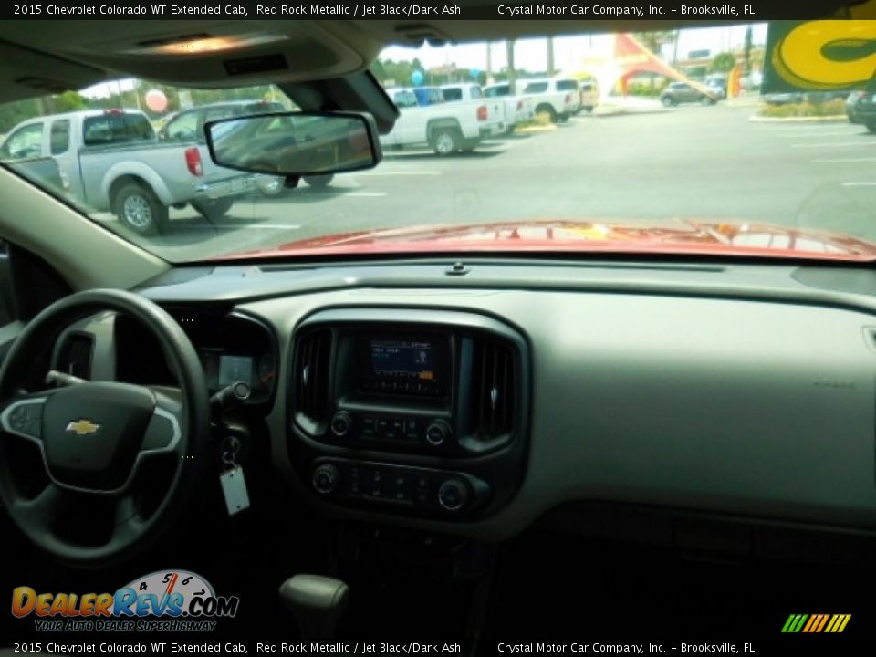 2015 Chevrolet Colorado WT Extended Cab Red Rock Metallic / Jet Black/Dark Ash Photo #11