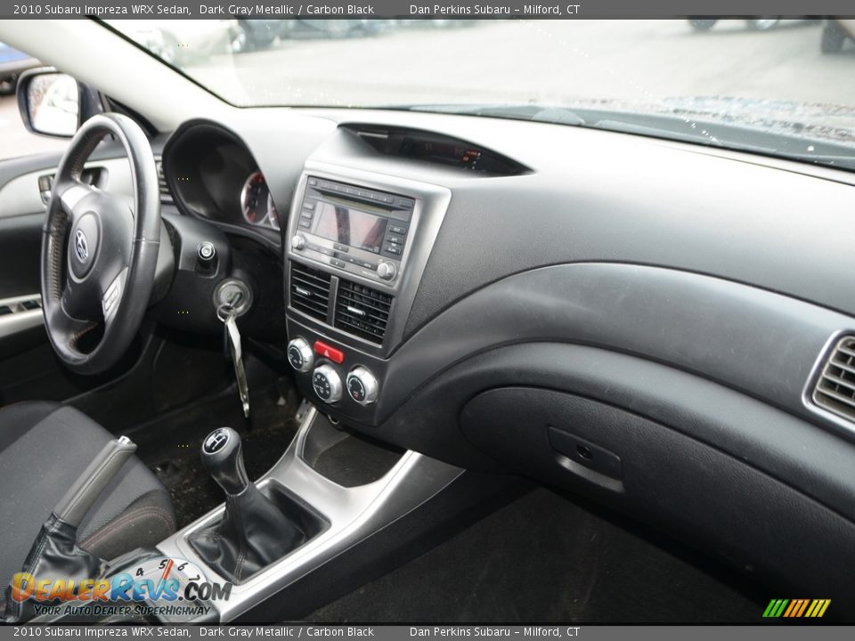 2010 Subaru Impreza WRX Sedan Dark Gray Metallic / Carbon Black Photo #5