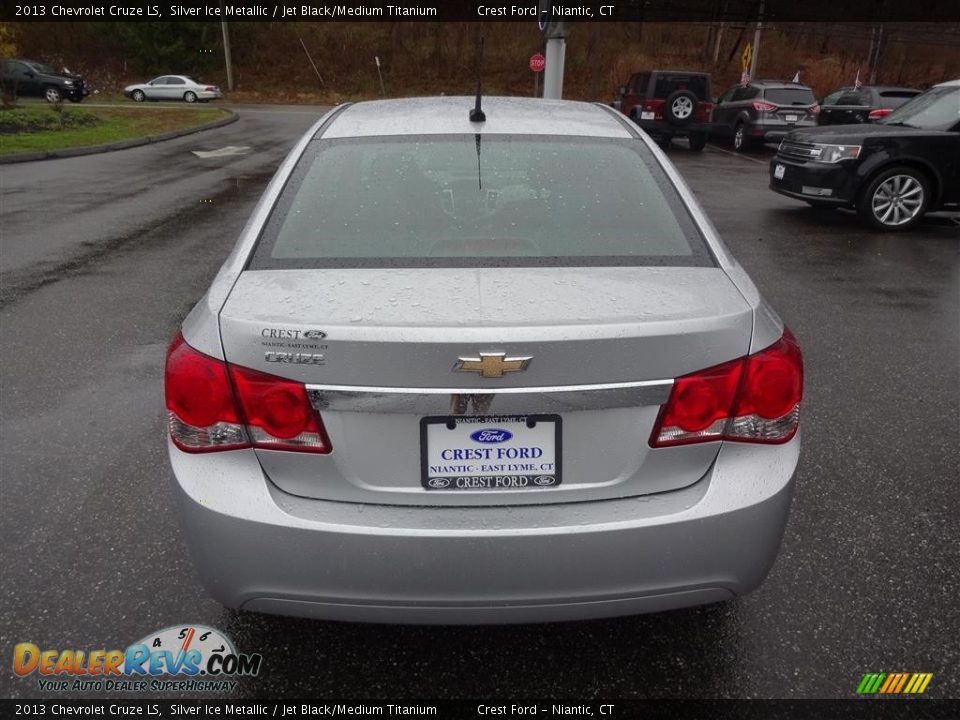 2013 Chevrolet Cruze LS Silver Ice Metallic / Jet Black/Medium Titanium Photo #6