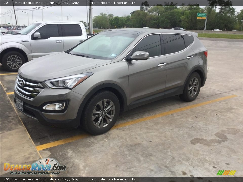 2013 Hyundai Santa Fe Sport Mineral Gray / Gray Photo #2