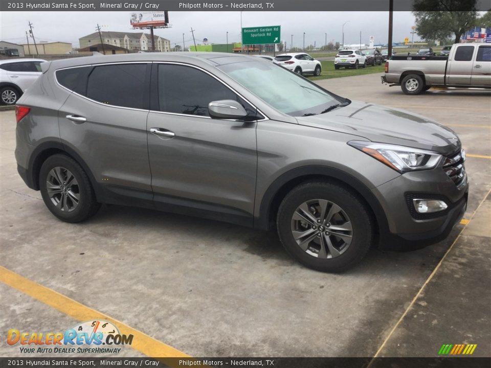 2013 Hyundai Santa Fe Sport Mineral Gray / Gray Photo #4