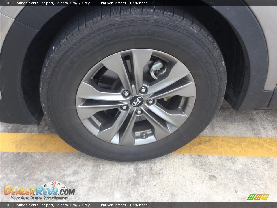 2013 Hyundai Santa Fe Sport Mineral Gray / Gray Photo #5