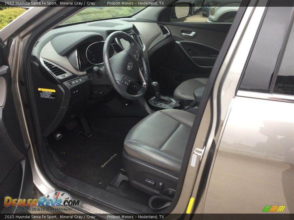 2013 Hyundai Santa Fe Sport Mineral Gray / Gray Photo #7