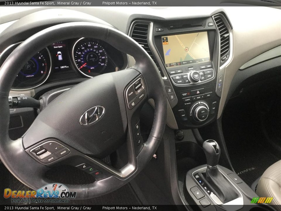 2013 Hyundai Santa Fe Sport Mineral Gray / Gray Photo #8