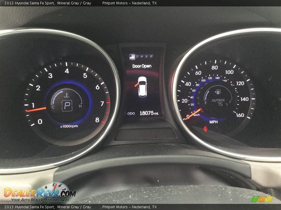 2013 Hyundai Santa Fe Sport Mineral Gray / Gray Photo #9