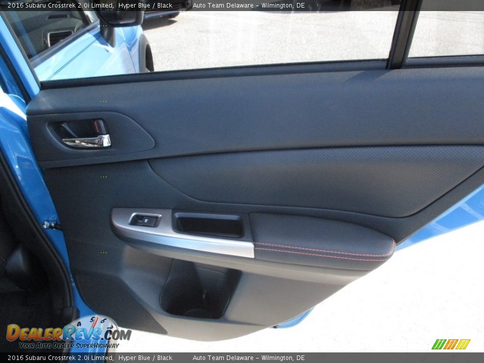 2016 Subaru Crosstrek 2.0i Limited Hyper Blue / Black Photo #27