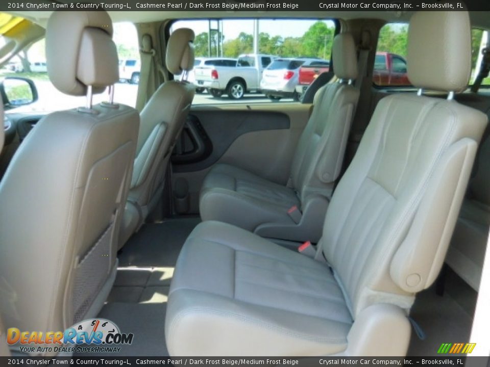 2014 Chrysler Town & Country Touring-L Cashmere Pearl / Dark Frost Beige/Medium Frost Beige Photo #5