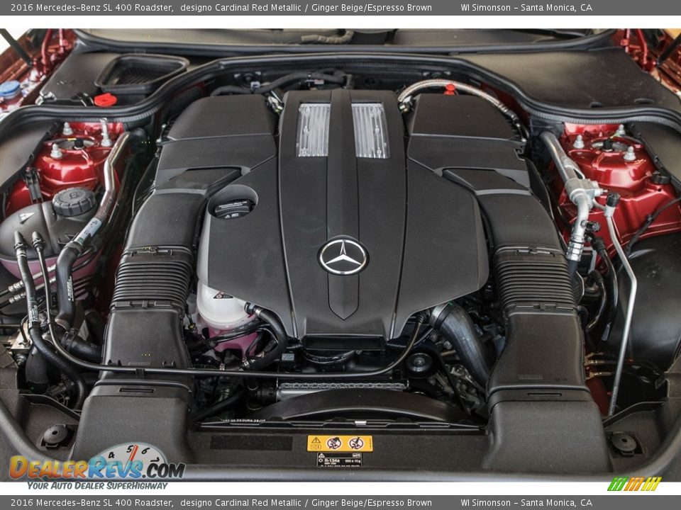 2016 Mercedes-Benz SL 400 Roadster 3.0 Liter DI biturbo DOHC 24-Valve VVT V6 Engine Photo #9