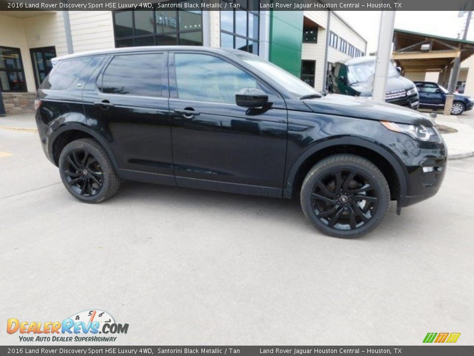 2016 Land Rover Discovery Sport HSE Luxury 4WD Santorini Black Metallic / Tan Photo #1