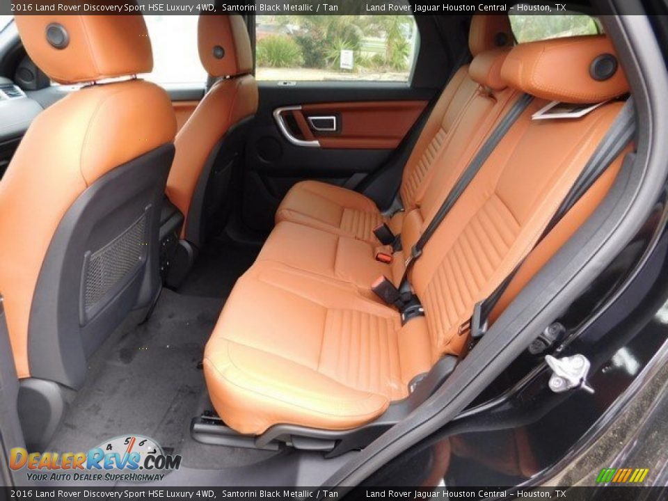 2016 Land Rover Discovery Sport HSE Luxury 4WD Santorini Black Metallic / Tan Photo #13
