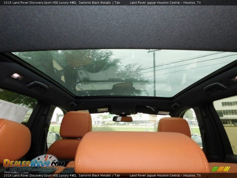2016 Land Rover Discovery Sport HSE Luxury 4WD Santorini Black Metallic / Tan Photo #17