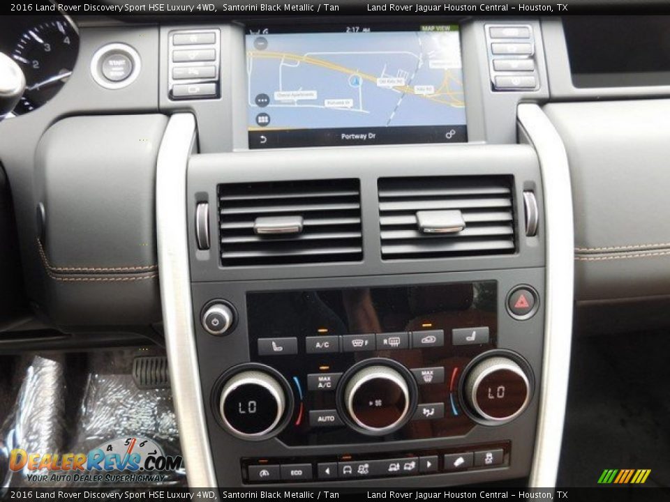 2016 Land Rover Discovery Sport HSE Luxury 4WD Santorini Black Metallic / Tan Photo #19