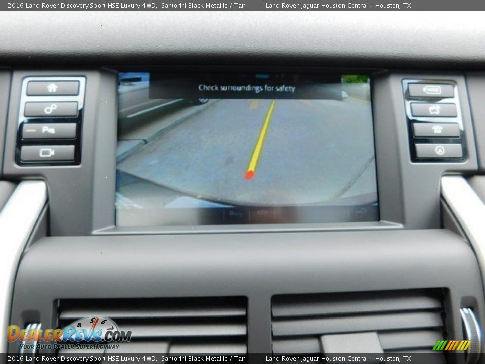 2016 Land Rover Discovery Sport HSE Luxury 4WD Santorini Black Metallic / Tan Photo #20
