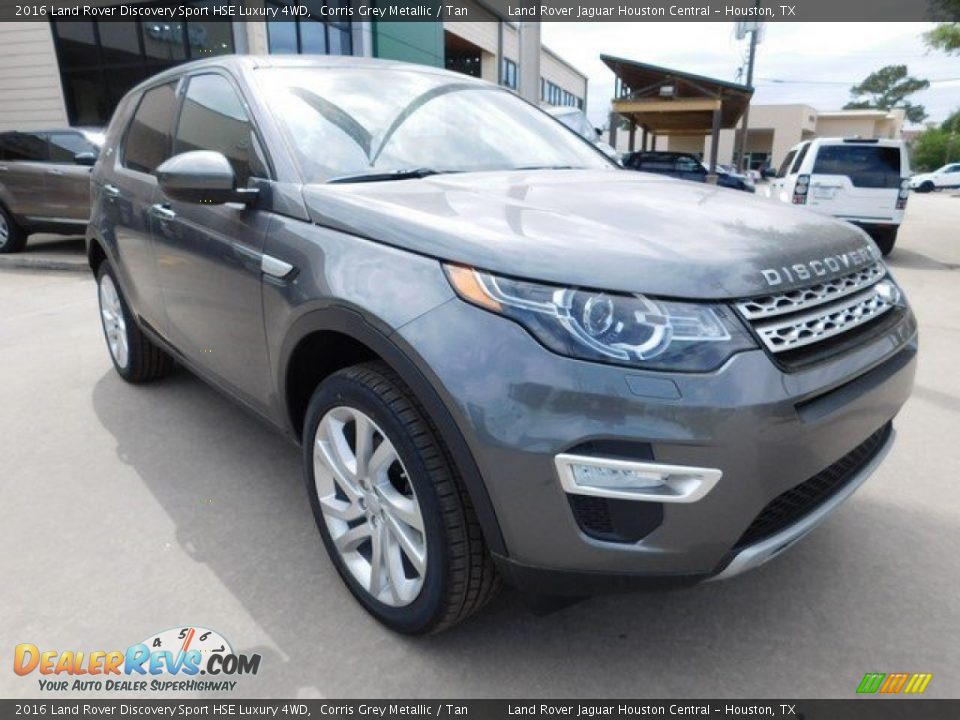 2016 Land Rover Discovery Sport HSE Luxury 4WD Corris Grey Metallic / Tan Photo #2