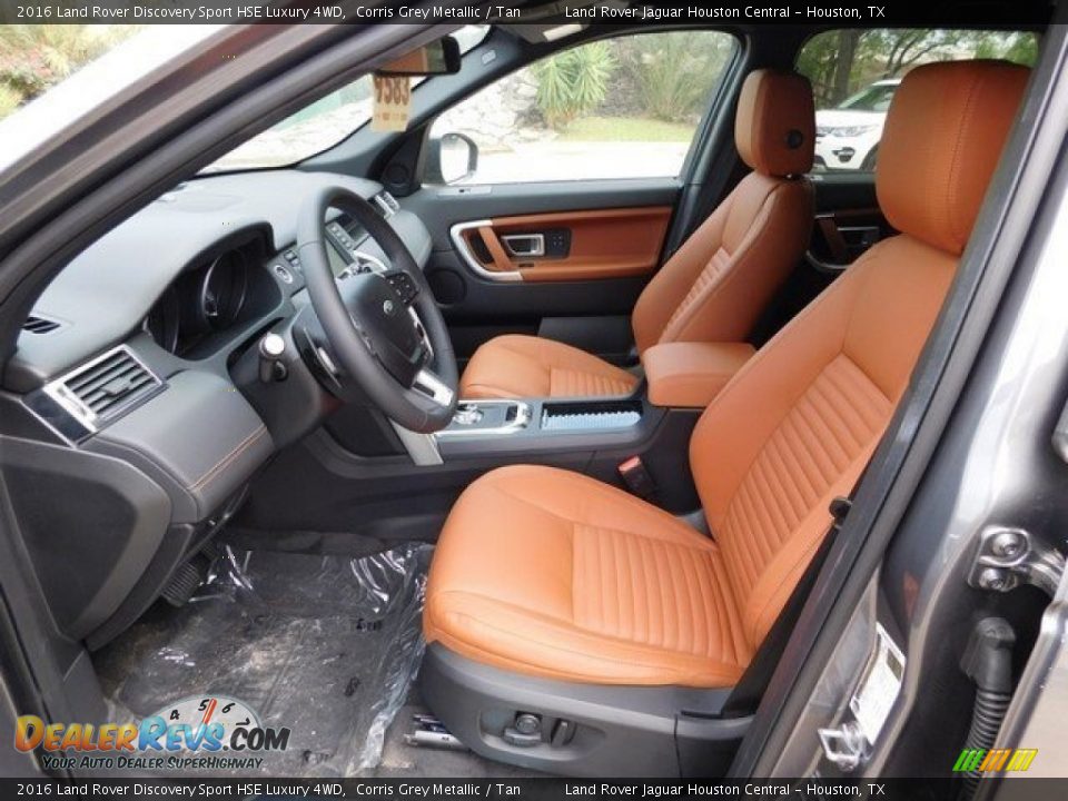 2016 Land Rover Discovery Sport HSE Luxury 4WD Corris Grey Metallic / Tan Photo #3