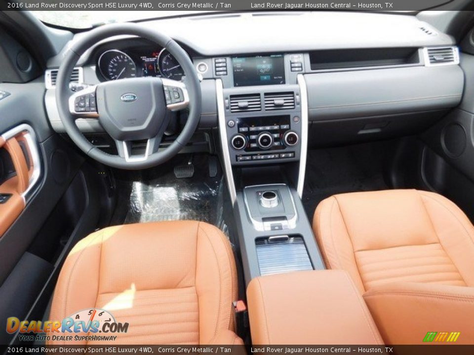2016 Land Rover Discovery Sport HSE Luxury 4WD Corris Grey Metallic / Tan Photo #4