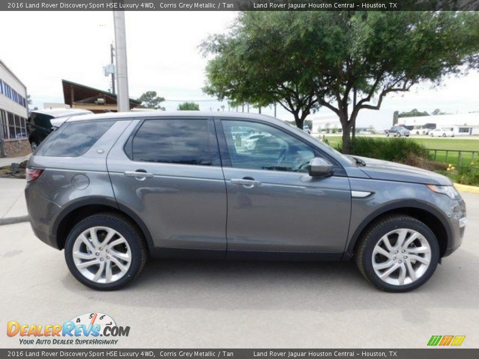 2016 Land Rover Discovery Sport HSE Luxury 4WD Corris Grey Metallic / Tan Photo #6