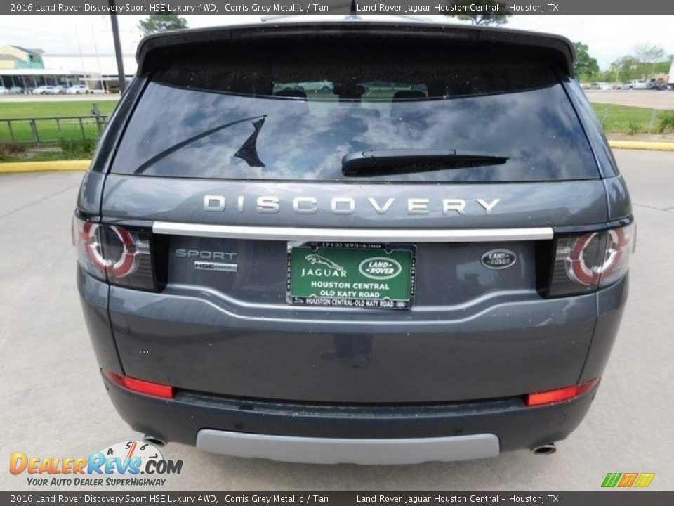 2016 Land Rover Discovery Sport HSE Luxury 4WD Corris Grey Metallic / Tan Photo #8