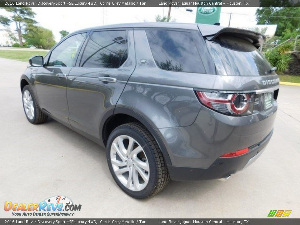 2016 Land Rover Discovery Sport HSE Luxury 4WD Corris Grey Metallic / Tan Photo #9