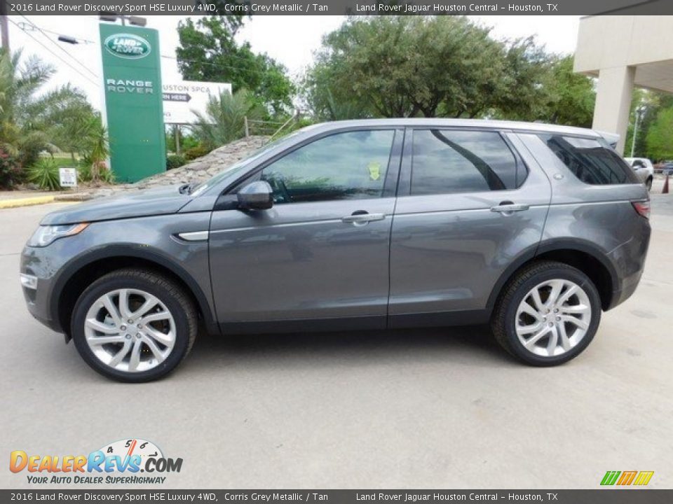 2016 Land Rover Discovery Sport HSE Luxury 4WD Corris Grey Metallic / Tan Photo #10