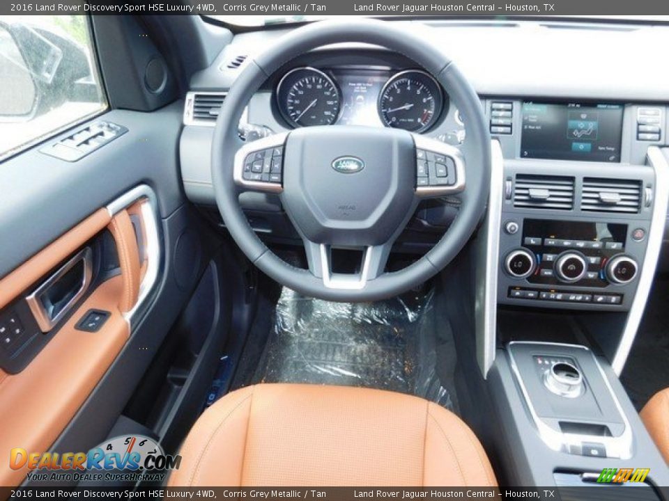 2016 Land Rover Discovery Sport HSE Luxury 4WD Corris Grey Metallic / Tan Photo #14