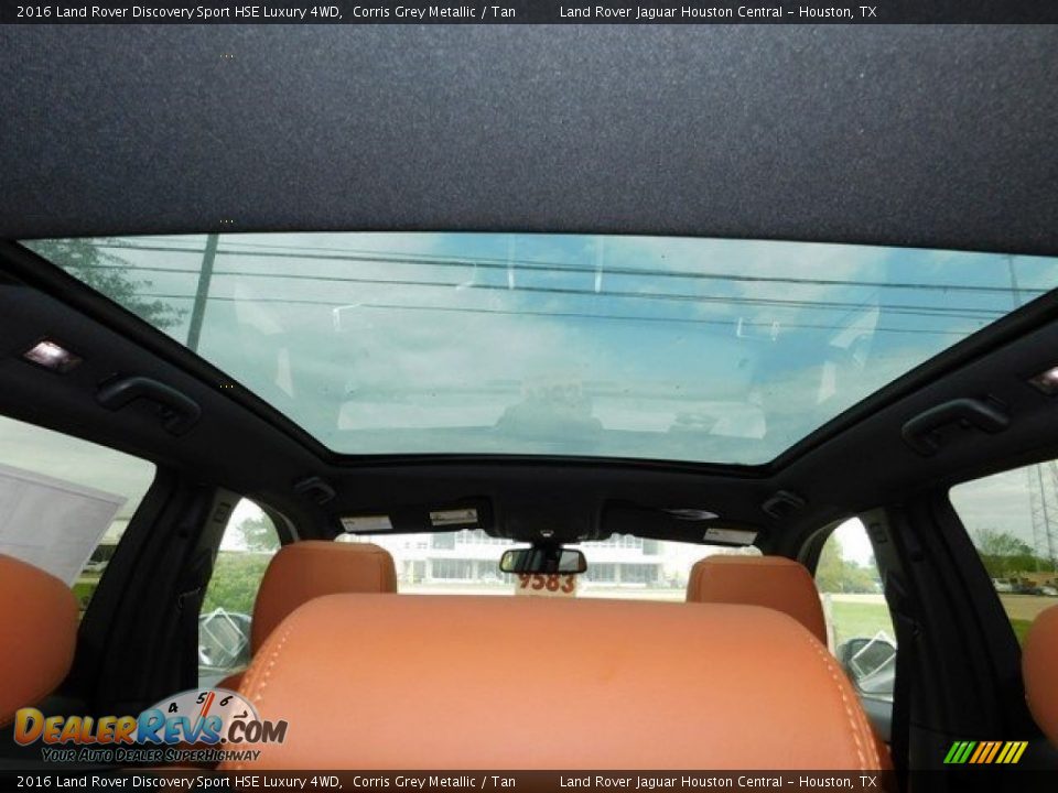 2016 Land Rover Discovery Sport HSE Luxury 4WD Corris Grey Metallic / Tan Photo #17