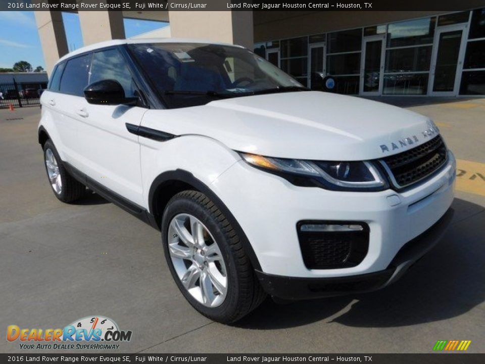 2016 Land Rover Range Rover Evoque SE Fuji White / Cirrus/Lunar Photo #2