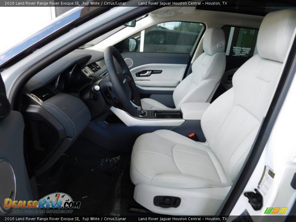 2016 Land Rover Range Rover Evoque SE Fuji White / Cirrus/Lunar Photo #3