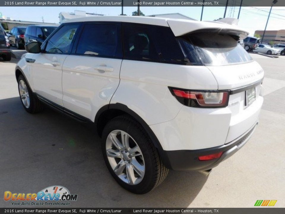 2016 Land Rover Range Rover Evoque SE Fuji White / Cirrus/Lunar Photo #9
