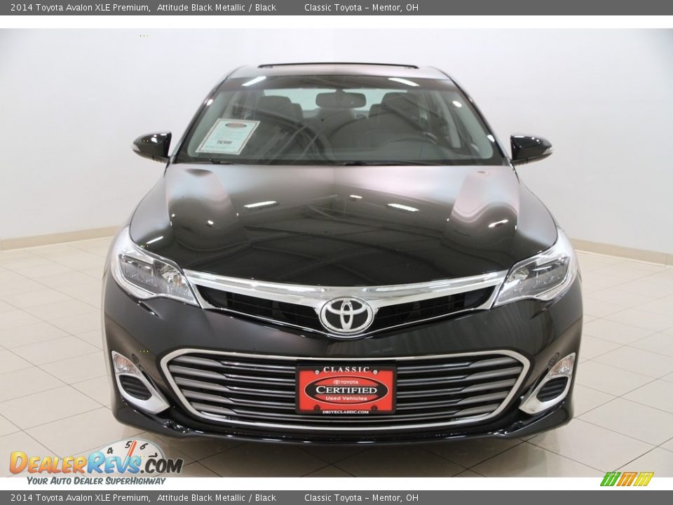 2014 Toyota Avalon XLE Premium Attitude Black Metallic / Black Photo #2