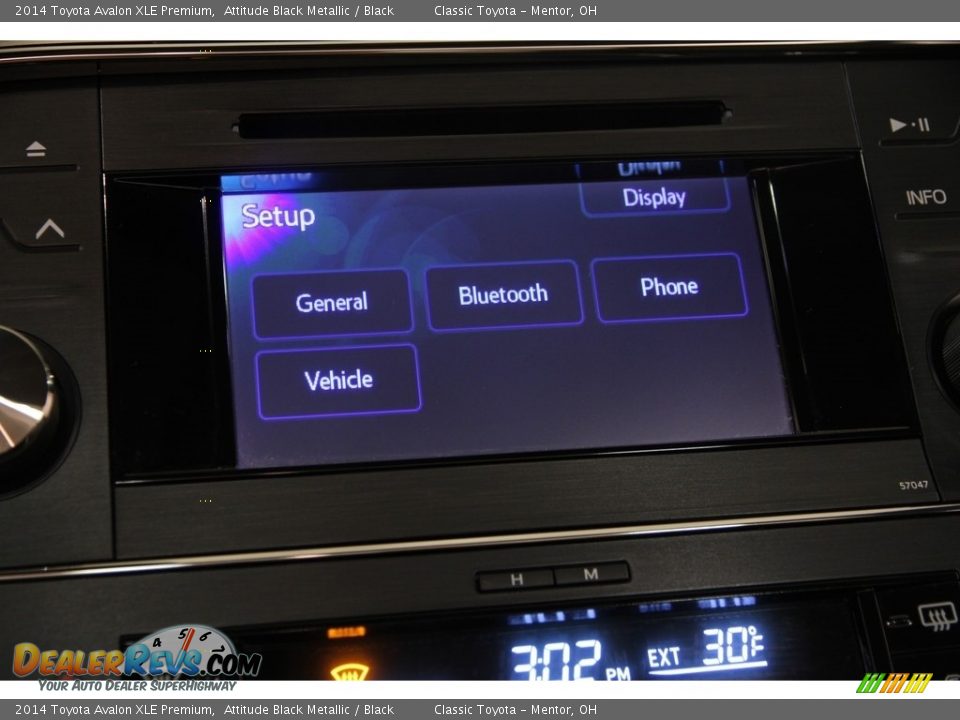 2014 Toyota Avalon XLE Premium Attitude Black Metallic / Black Photo #9