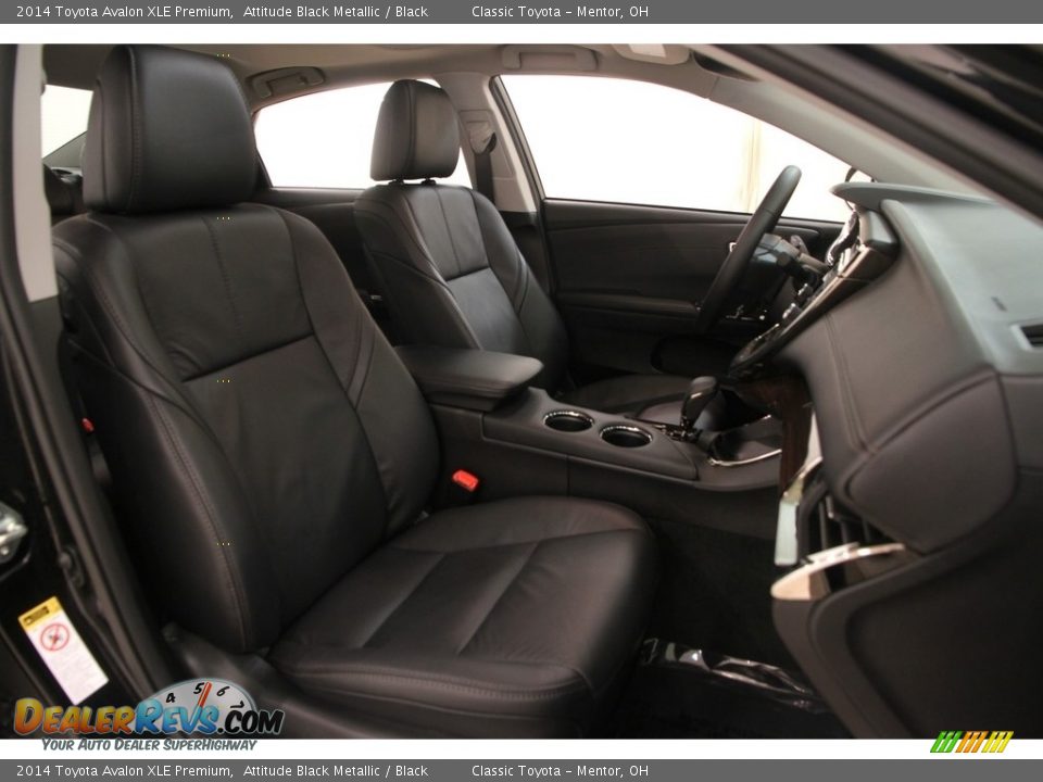 2014 Toyota Avalon XLE Premium Attitude Black Metallic / Black Photo #14