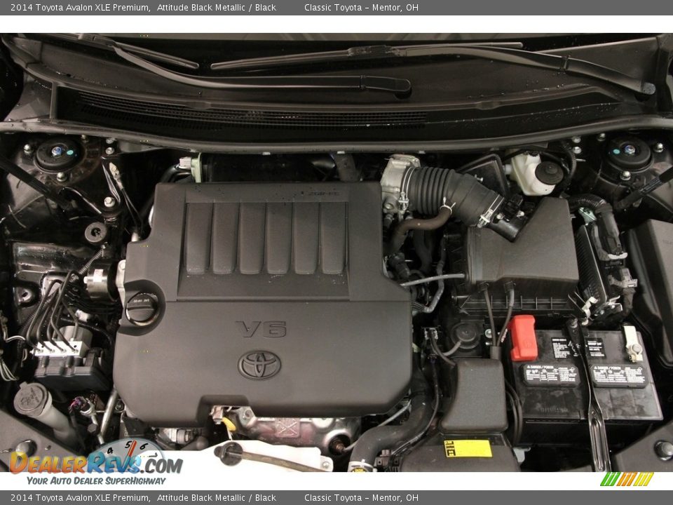 2014 Toyota Avalon XLE Premium Attitude Black Metallic / Black Photo #18