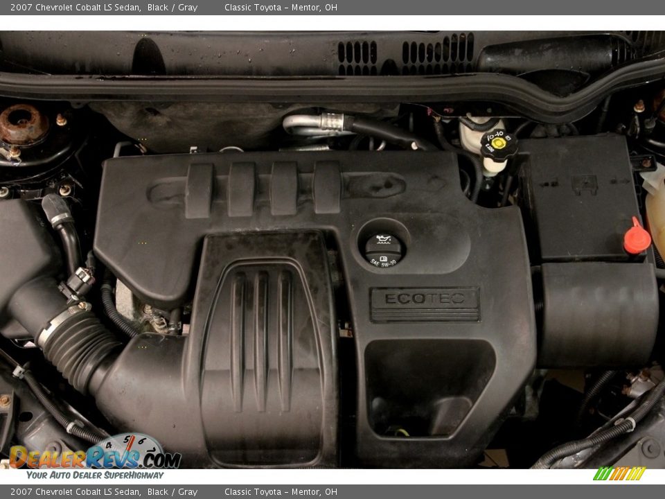2007 Chevrolet Cobalt LS Sedan Black / Gray Photo #14