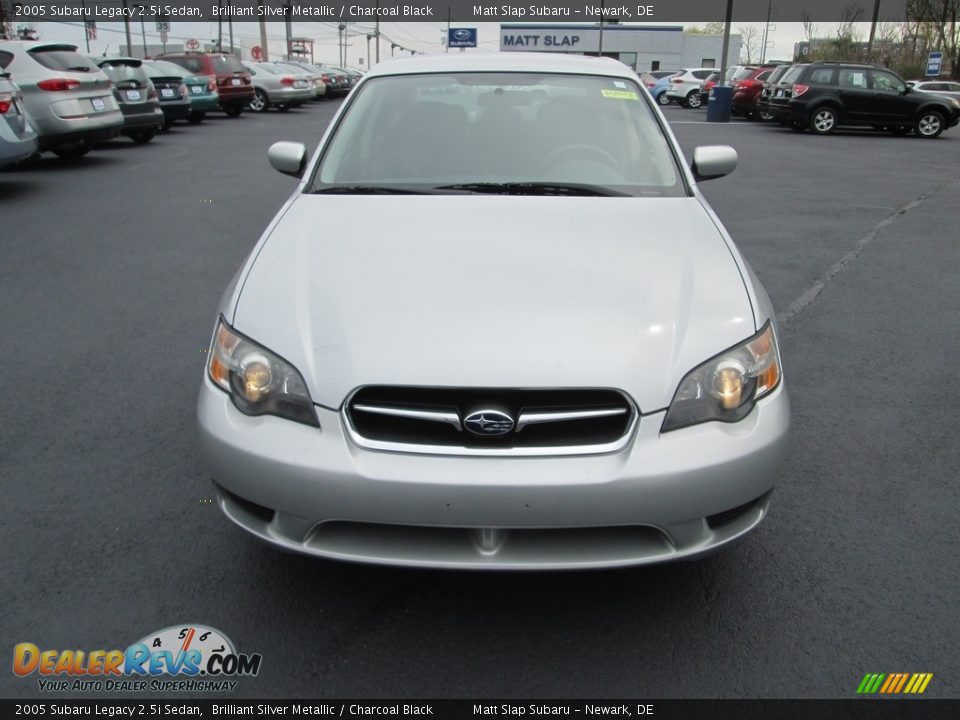 2005 Subaru Legacy 2.5i Sedan Brilliant Silver Metallic / Charcoal Black Photo #3