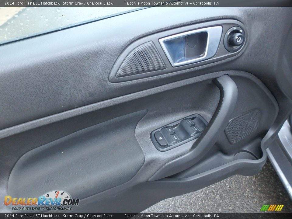 2014 Ford Fiesta SE Hatchback Storm Gray / Charcoal Black Photo #20