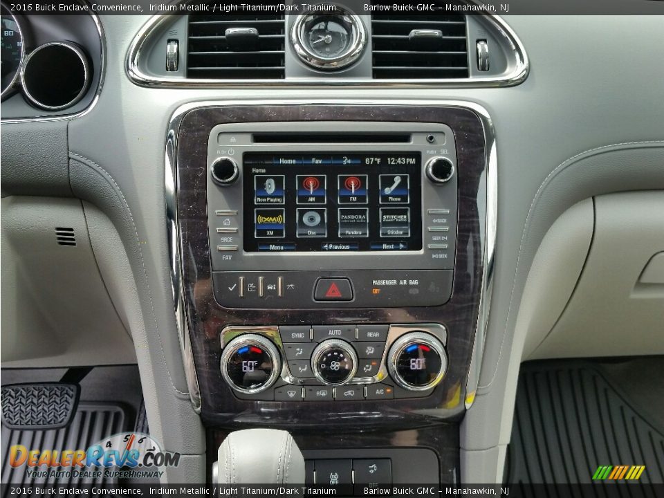 Controls of 2016 Buick Enclave Convenience Photo #9