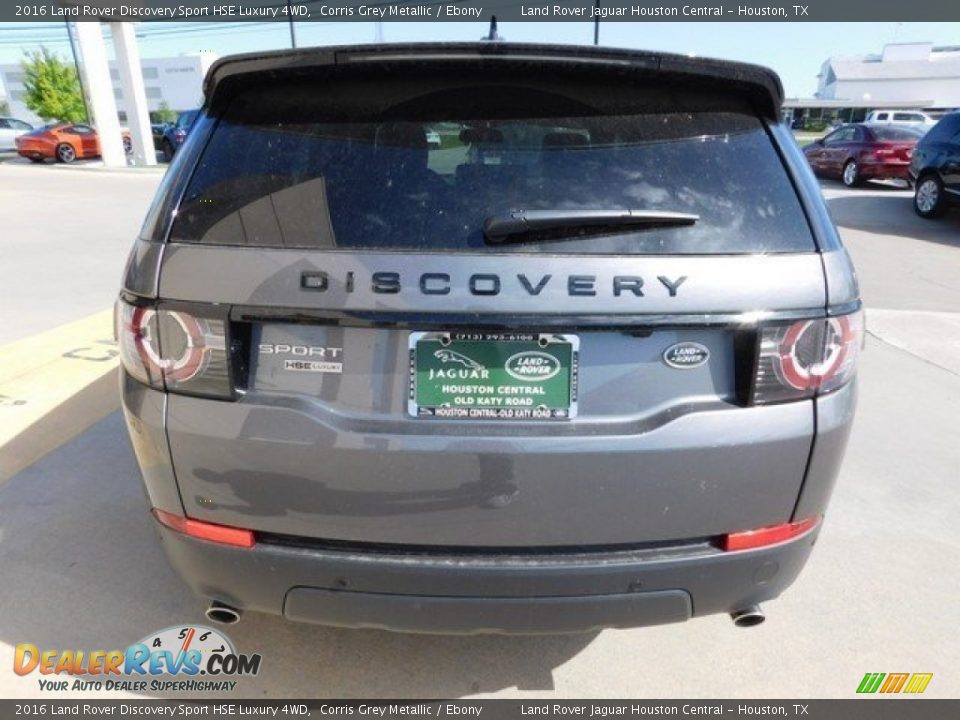 2016 Land Rover Discovery Sport HSE Luxury 4WD Corris Grey Metallic / Ebony Photo #8