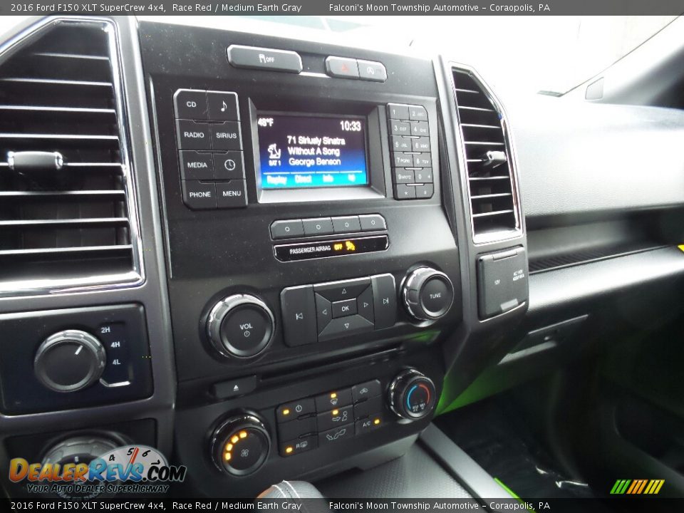 2016 Ford F150 XLT SuperCrew 4x4 Race Red / Medium Earth Gray Photo #19