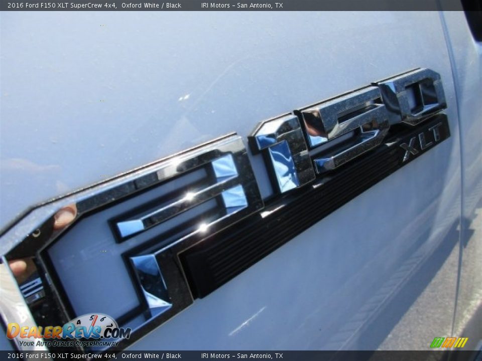 2016 Ford F150 XLT SuperCrew 4x4 Oxford White / Black Photo #3