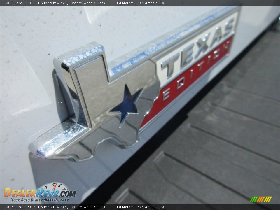 2016 Ford F150 XLT SuperCrew 4x4 Oxford White / Black Photo #7