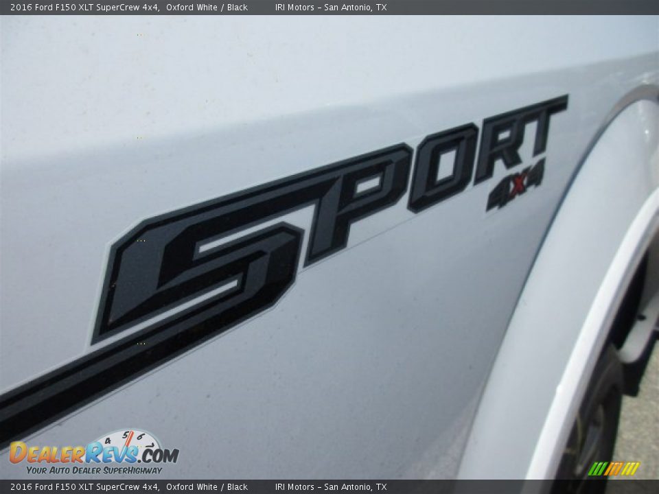 2016 Ford F150 XLT SuperCrew 4x4 Oxford White / Black Photo #10