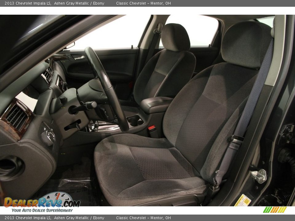 Ebony Interior - 2013 Chevrolet Impala LS Photo #5