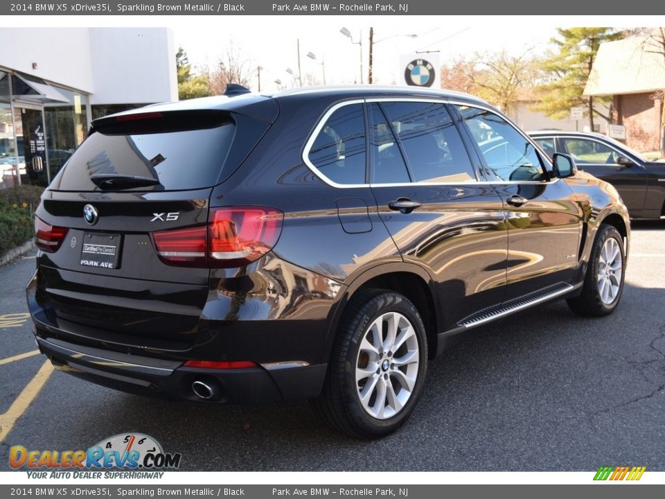 2014 BMW X5 xDrive35i Sparkling Brown Metallic / Black Photo #3