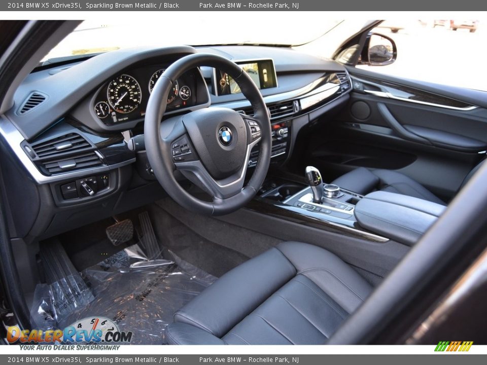 2014 BMW X5 xDrive35i Sparkling Brown Metallic / Black Photo #11