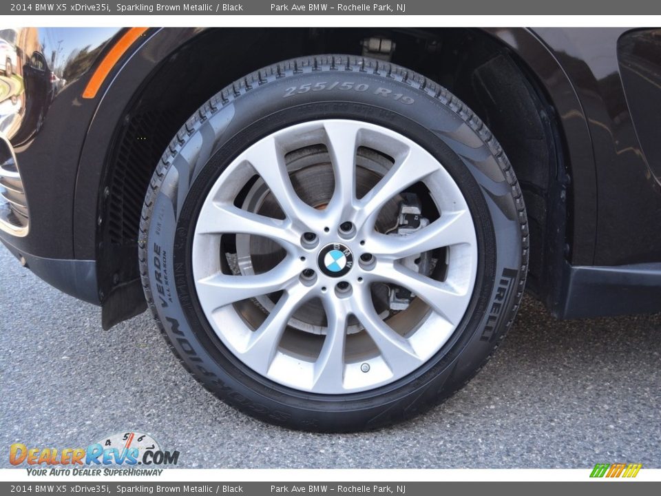2014 BMW X5 xDrive35i Sparkling Brown Metallic / Black Photo #34
