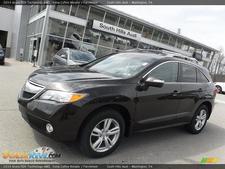2014 Acura RDX Technology AWD Kona Coffee Metallic / Parchment Photo #1