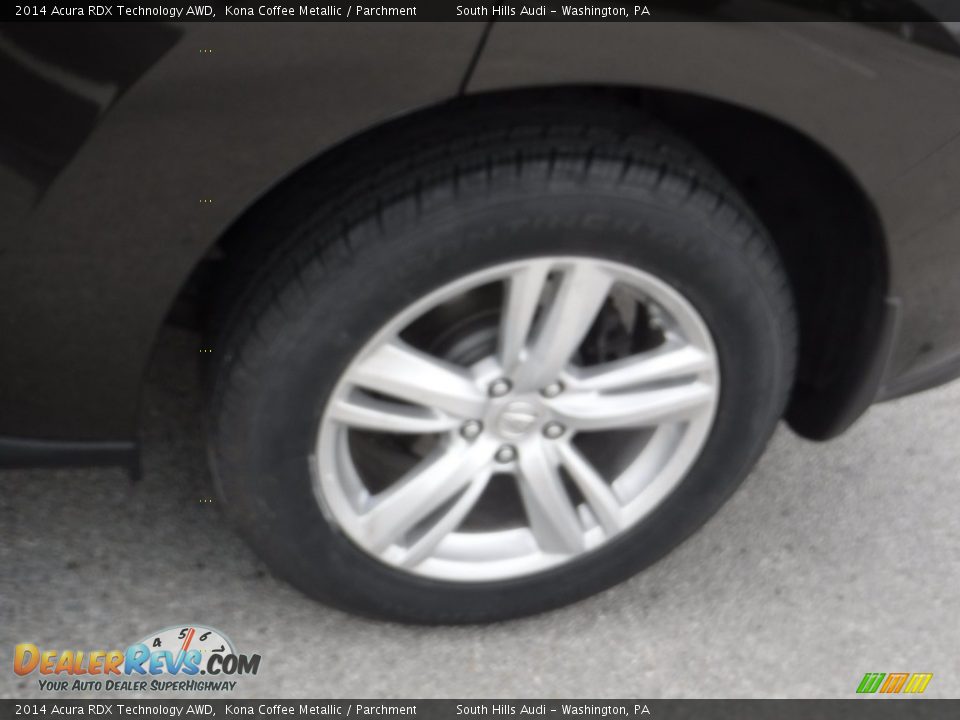 2014 Acura RDX Technology AWD Kona Coffee Metallic / Parchment Photo #4