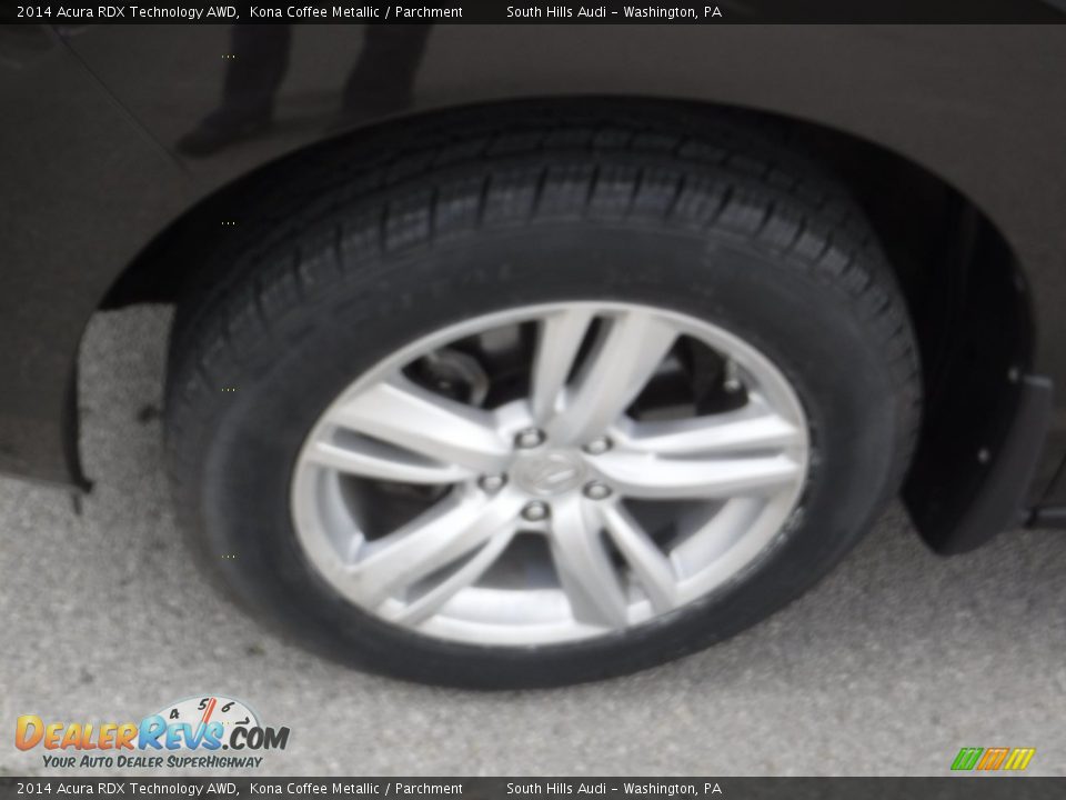 2014 Acura RDX Technology AWD Kona Coffee Metallic / Parchment Photo #5