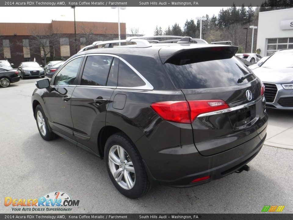 2014 Acura RDX Technology AWD Kona Coffee Metallic / Parchment Photo #15